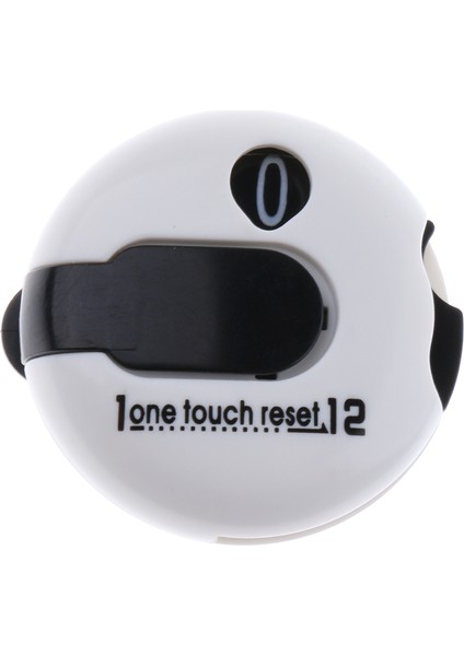 Golf Sıfırlama Sayacı Klip Golf Stroke Skoru Sayacı Cep Boyutu Beyaz A5, Beyaz(Yurt Dışından) fiyatları