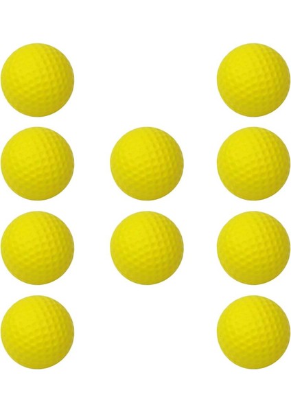 10 Adet Uygulama Golf Topları Çocuklar Çocuklar Için Yumuşak Elastik Golf Topları Golfçü
