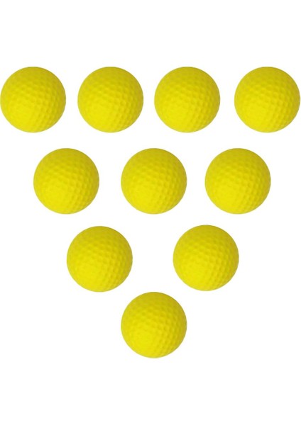 10 Adet Uygulama Golf Topları Çocuklar Çocuklar Için Yumuşak Elastik Golf Topları Golfçü indirimleri