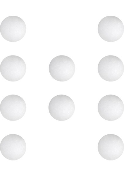 10X Eva Köpük Yumuşak Sünger Açık Golf Uygulaması Tenis Eğitim Topları Beyaz indirimleri