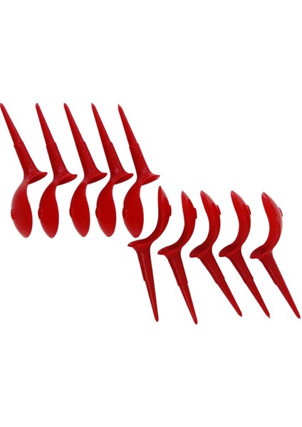 10X Kırılmaz 3.27IN Yenilik Golf Tees Golf Tee Top Çivi Pozisyon Marker modelleri