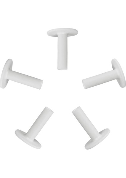 5 Parça Pratik Spor Aksesuarları Için Kauçuk Golf Tee Tutucu - 64MM