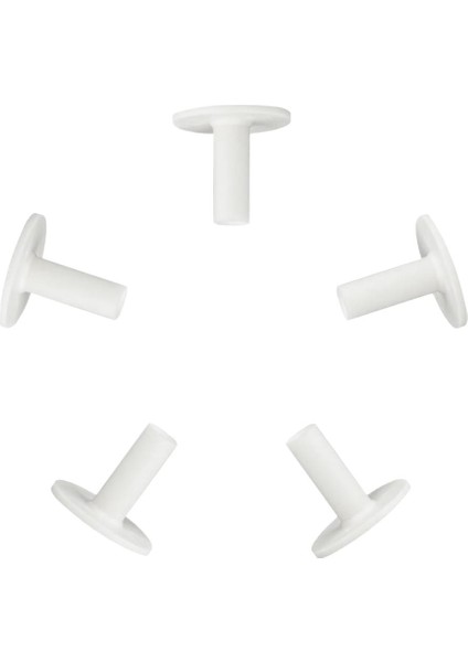 Uygulama Için 5 Parça Kauçuk Golf Tee Tutucu Spor Aksesuarları - 51MM