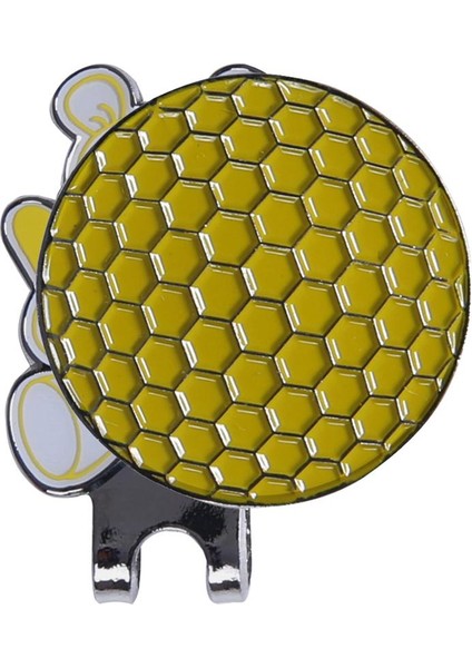 Ayrılabilir Manyetik Golf Topu Marker Ayı Desen Sarı Golf Şapka Klip(Yurt Dışından) modelleri