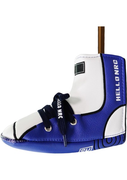 Pu Deri Golf Kulübü Headcover Blade Atıcı Kapakları Korumak Aksesuarları Mavi indirimleri