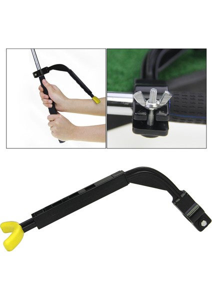 Golf Eğitim Yardımları Hareket Düzeltme Ayarlanabilir Sarı(Yurt Dışından) indirimleri