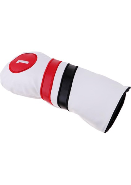 Golf Headcovers Siyah Veya Beyaz 1, 3, 5 Sürücü ve Fairway Orman Kafası Beyaz Sürücü Kapakları Kapakları