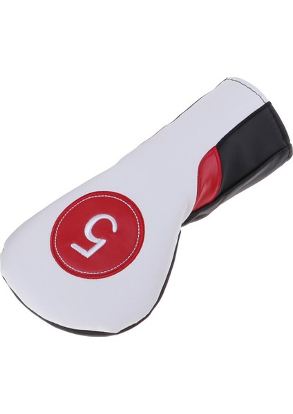 Spor Golf Kulübü Headcover 460CC Sürücü Ahşap Kafa Kapak No. 1 3 5 Beyaz 5 indirimleri