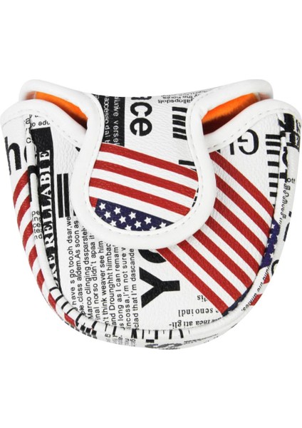 Su Geçirmez Golf Mallet Merkezi Atıcı Kapak Headcover Koruyucu Çanta Kol - L 2 indirimleri