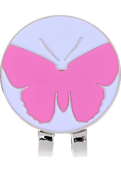 Golf Şapkası Klip Golf Topu Marker Mini Klip Manyetik Pembe fiyatları