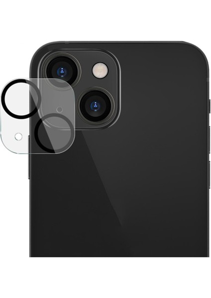 Apple iPhone 13-13 Mini 3D Full Tempered Glass Cam Kamera Koruyucu