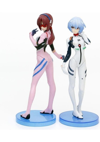 Disney 3 Adet Anime Ayanami Rei Evangelion Eva Pvc Figürleri 13CM fiyatları