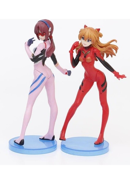 Disney 3 Adet Anime Ayanami Rei Evangelion Eva Pvc Figürleri 13CM indirimleri