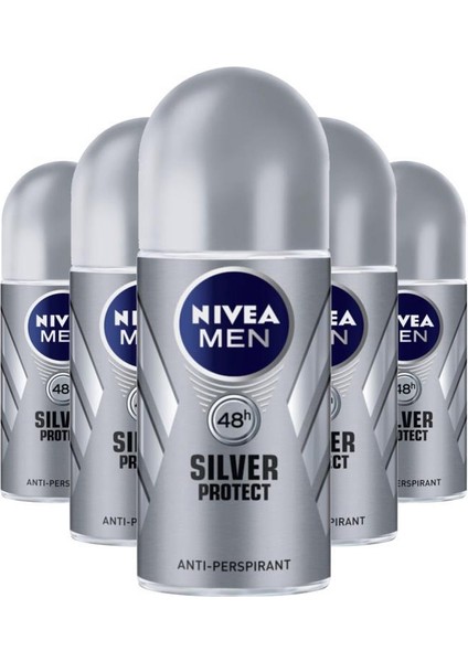 Erkek Silver Protect Roll-On 50 ml X5
