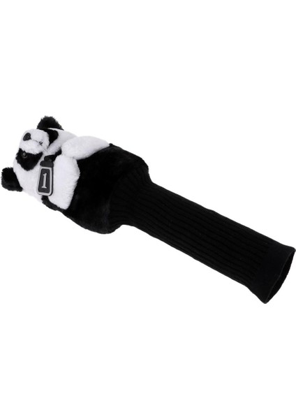 Yenilik Hayvan Golf Kulübü Başağı Kapak Ahşap Sürücü Headcover Aksesuarları Panda fırsatları