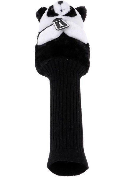 Yenilik Hayvan Golf Kulübü Başağı Kapak Ahşap Sürücü Headcover Aksesuarları Panda indirimleri