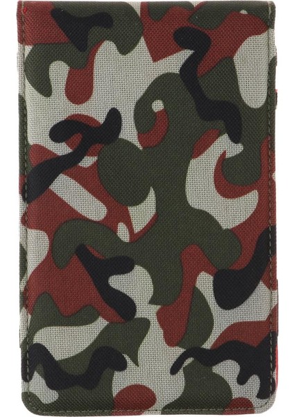 Pu Golf Scorecard Tutucu Eğitim Kitap Kapak ile Kalem Kamuflaj Yeşil