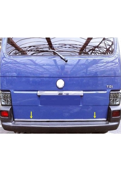 VW T4 Transporter Krom Bagaj Alt Çıtası 1995-2003 Paslanmaz Çelik