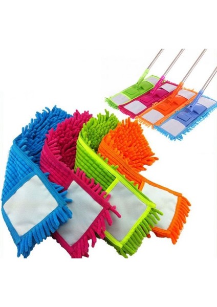 Paspas Yedeği Mikrofiber Makarna Mop Paspas Yedeği 60 cm