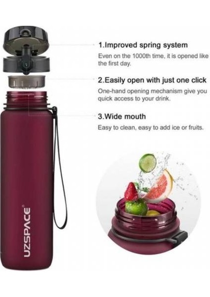 Matara Tritan 1000 ml Mor