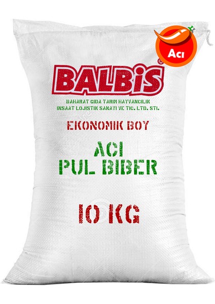 Acı Kırmızı Pul Biber 10 kg