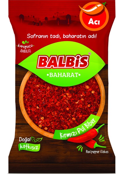 Acı Kırmızı Pul Biber 250 gr