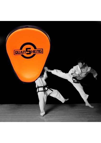 Delme Eldiveni Boks Kavisli Uygulama Sanda Kickboks Focus Pad Eldiven Turuncu modelleri