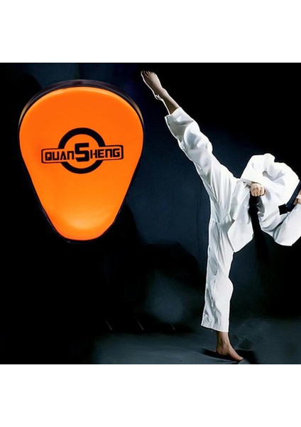 Delme Eldiveni Boks Kavisli Uygulama Sanda Kickboks Focus Pad Eldiven Turuncu fırsatları