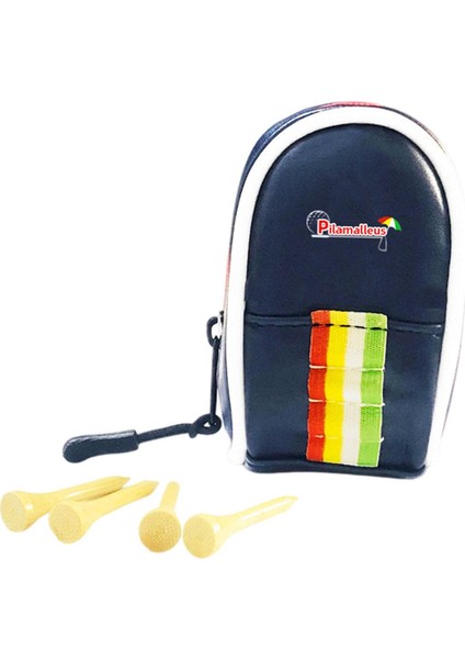 Taşınabilir Golf Tee Çanta Bel Kılıfı Çanta Spor Aksesuar Paketi Backapack Tutucu Mavi modelleri
