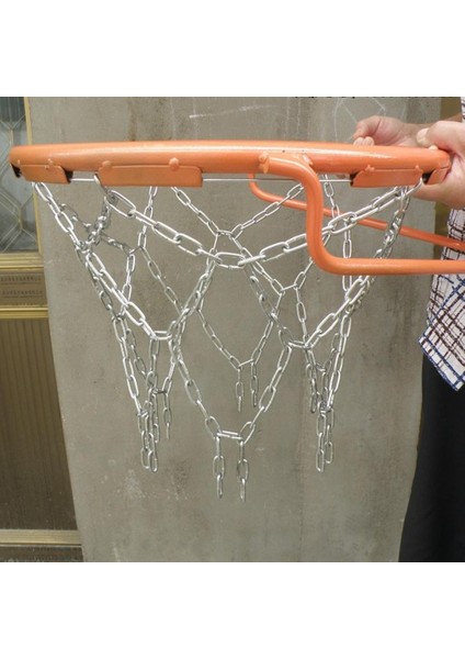 Standart Dayanıklı Ağır Metal Çelik Zincir Basketbol Gol Hoop Jant Net fiyatları
