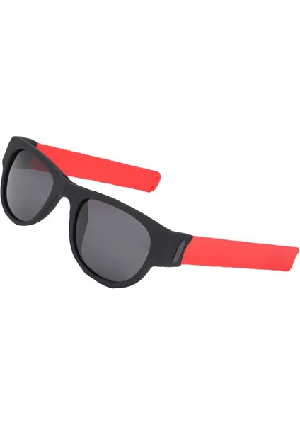 Katlanır Güneş Gözlüğü - Kırmızı (Yurt Dışından) fırsatları