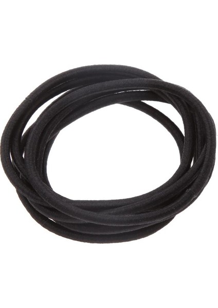 24X Saç Elastics Kauçuk Bantlar Örgüler Kadınlar Kız Saç Dekor Siyah (Yurt Dışından) fırsatları