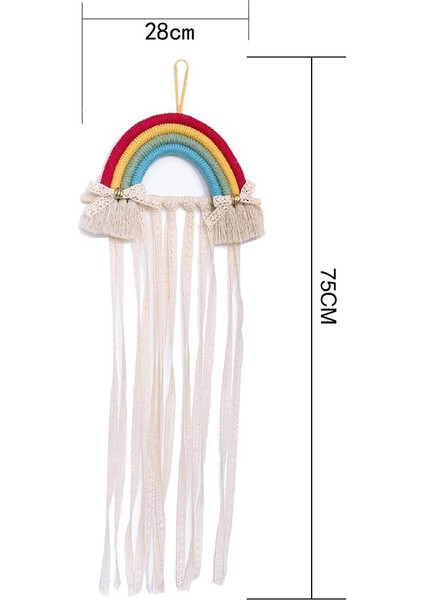 Kızlar Saç Klipleri Tutucu Örme Asılı Dekor Goblen Pamuk Halat Fj A01 (Yurt Dışından) fiyatları