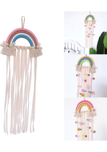 Kızlar Saç Klipleri Tutucu Örme Asılı Dekor Goblen Pamuk Halat Fj A01 (Yurt Dışından) indirimleri