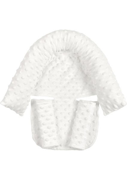 Evrensel Bebek Desteği Yastık Boyun Destek Yastık Puset Pram Beyaz (Yurt Dışından)