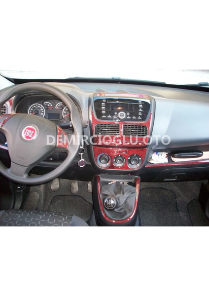 Fiat Doblo 2009 Sonrası 28 Parça Maun Torpido Kaplama