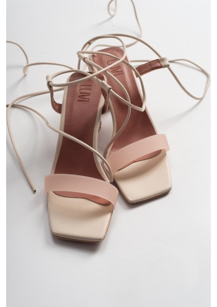 801 Ten Cilt Topuklu Kadın Sandalet fiyatları