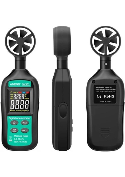 GN301 Anemometre Dijital Rüzgar Ölçer fiyatları