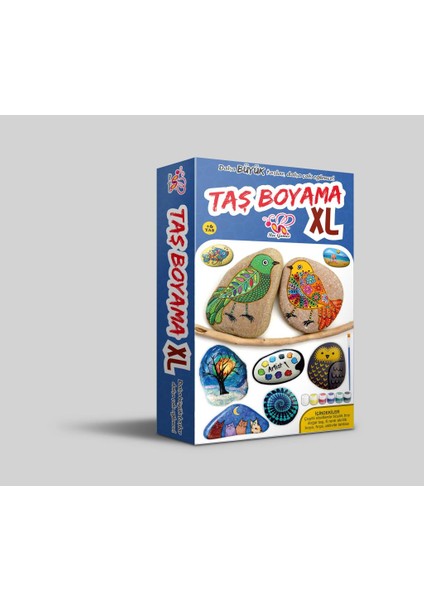 Bee Games 3 Adet Taş Boyama Xl Hobi Uygulama Boyama Seti