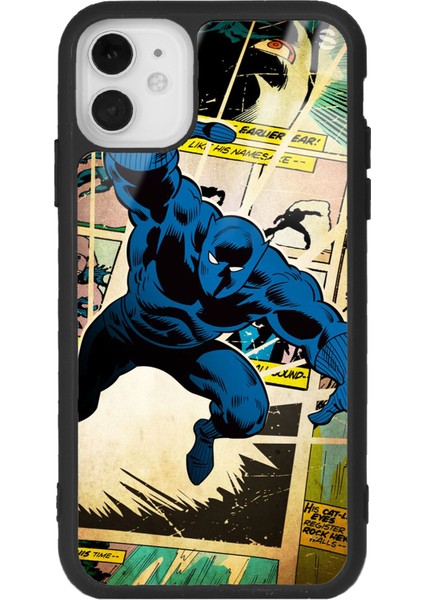 Apple iPhone 11 Black Panther Kara Panter Tasarımlı Glossy Telefon Kılıfı