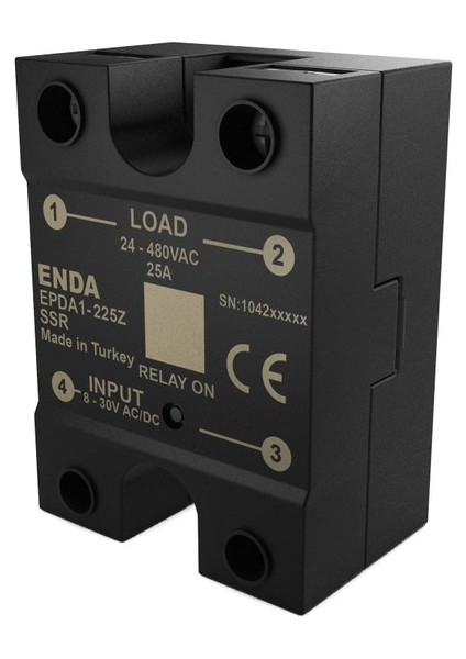 Epda1-240z Panel Montaj Ssr 40a Input 8-30v Ac/Dc Output 24-320v Ac Enda