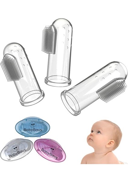 Babybaus: Bebek Parmak Diş Fırçası