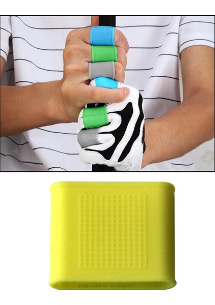 3 Adet Yumuşak Golf Parmak Kollu Silikon Koruyucu Destek Wrap 23MM (Yurt Dışından) fiyatları