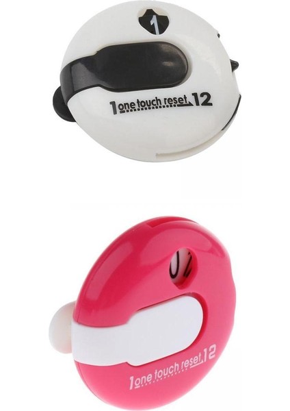 2 Adet Mini Golf Stroke Sayacı Klipsli Scowekeeper Golf (Yurt Dışından)