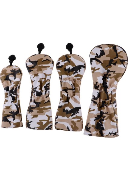 4 Golf Kulübü Kafa Kapakları, Iletken Kapakları, Camo Kahverengi Kafa Kapakları (Yurt Dışından) fiyatları