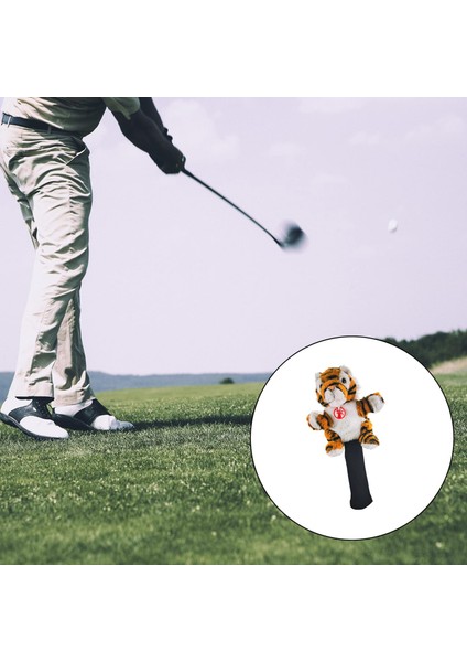 Golf Kulübü Başkak Ahşap Sürücü Kafası Kapak Koruyucu Kol Kapaklar (Yurt Dışından) fırsatları