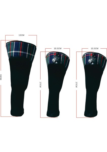 3 Adet Sürücü Golf Kulübü Kafa Kapağı 460CC Fairway Kulübü Hibrit Koruyucu Başlıklar (Yurt Dışından) indirimleri
