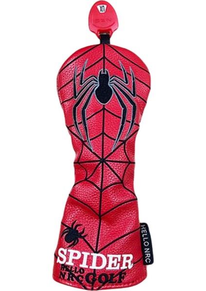 Pu Golf Ahşap Headcover Golf Kulübü Kafa Kapak Golfçü Hediye Kırmızı Ut (Yurt Dışından)