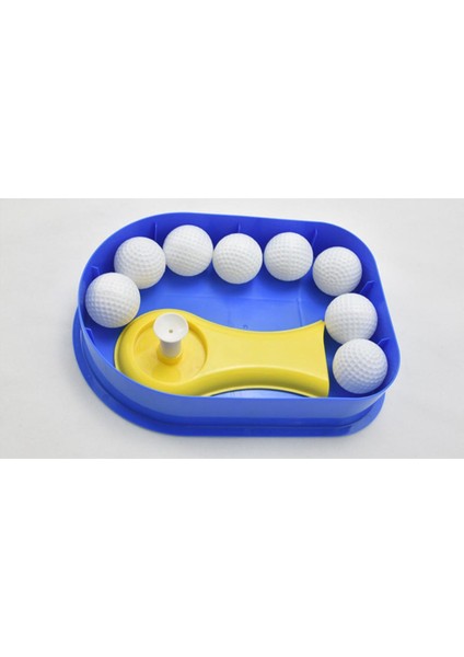 Golf Topu Atma Makinesi Uygulama Öğrenci Okul Kapalı Golf Topu Dağıtıcı Sarı Mavi (Yurt Dışından) modelleri