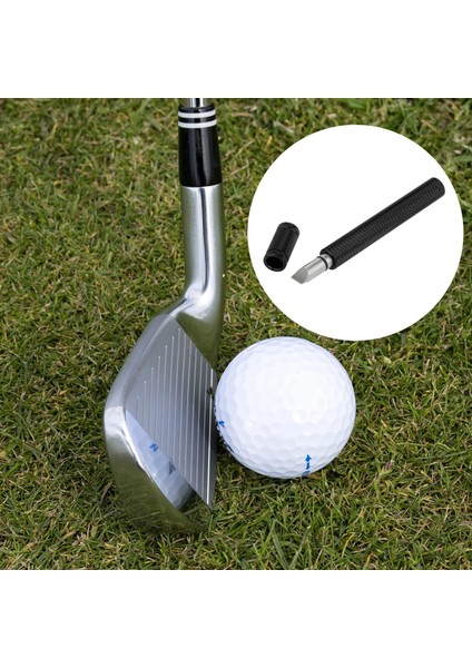 Golf Kulübü Yiv Açma Groofer Kalemtıraş Kum Temizleme Aracı Golfçü Siyah (Yurt Dışından) modelleri